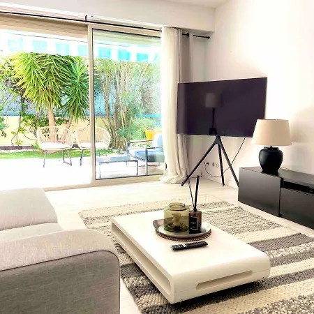 Close Monaco Front Sea Apartment, With 2 Gardens דירה